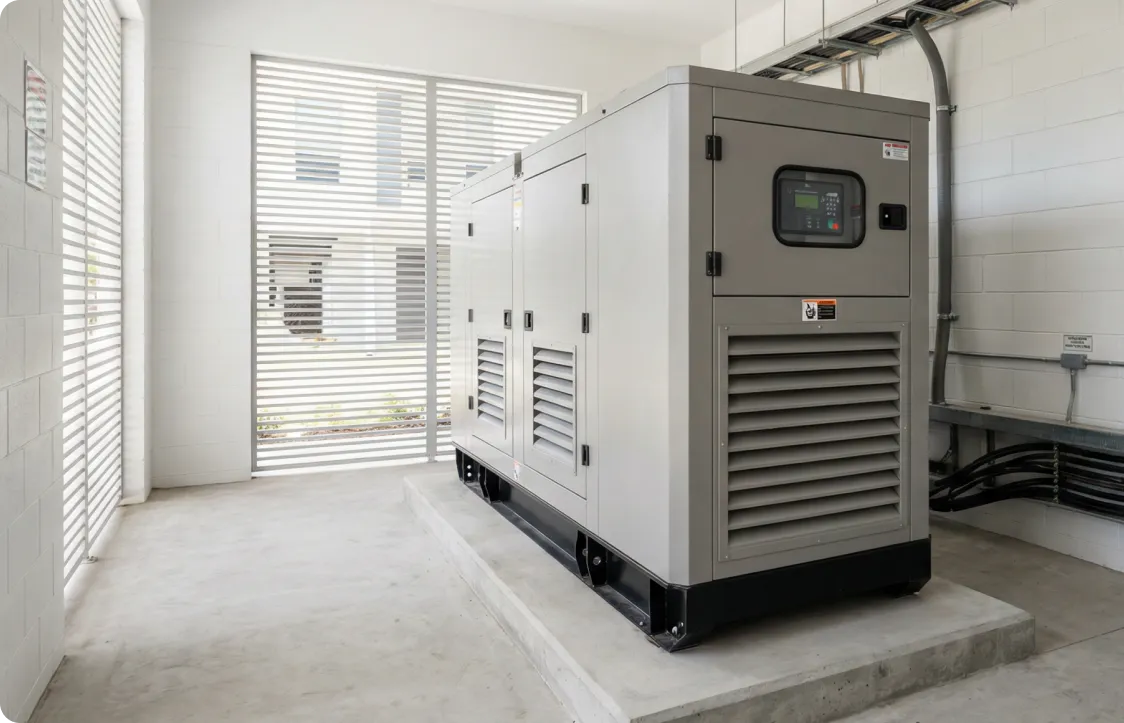 Planta eléctrica de suplencia total